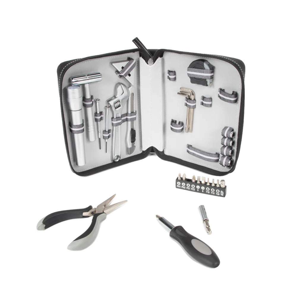 ESTUCHE CAFE C/28 HERRAMIENTAS