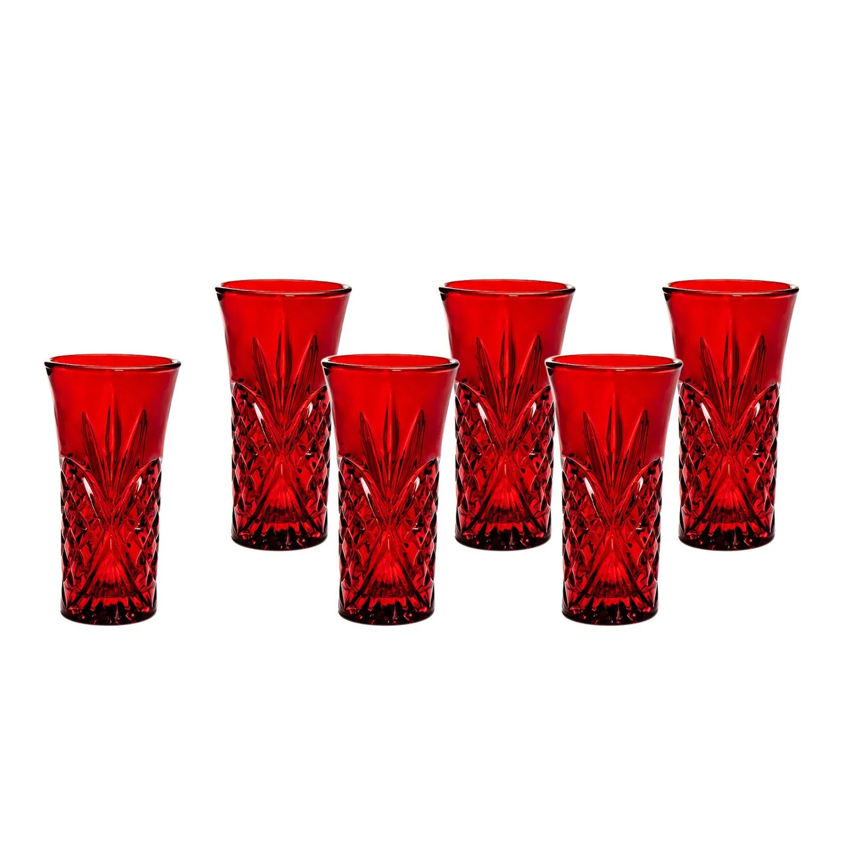 DUBLIN RED VODKA SHOT CRISTAL JGO 6