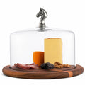 Caballo tabla para quesos con tapa