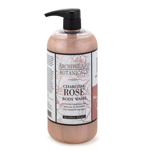 BODY WASH CHARCOAL ROSE