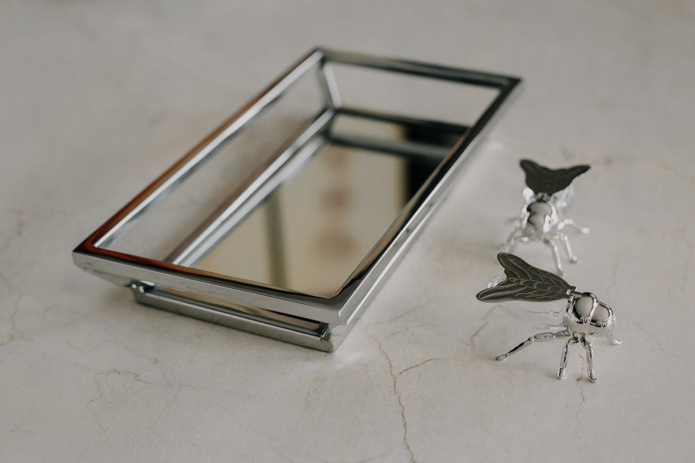 Abeja juego de salero y pimentero