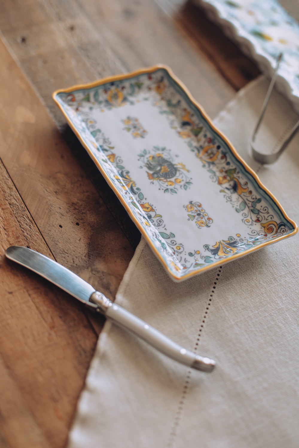 Mantequillera con untador