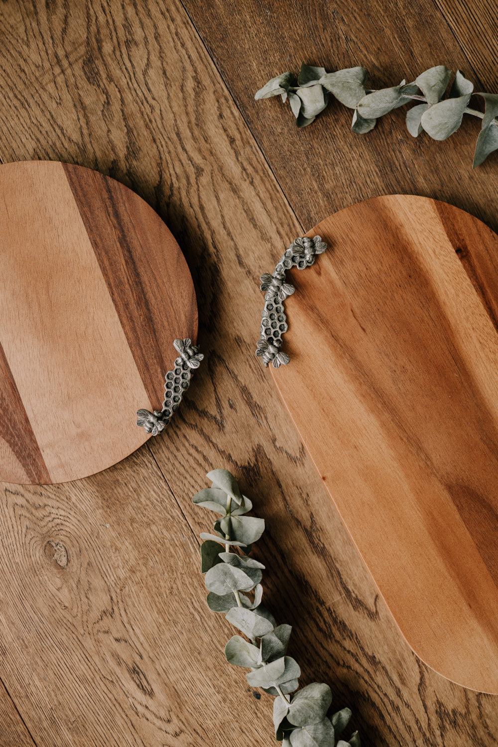 Tabla madera de abejas para quesos