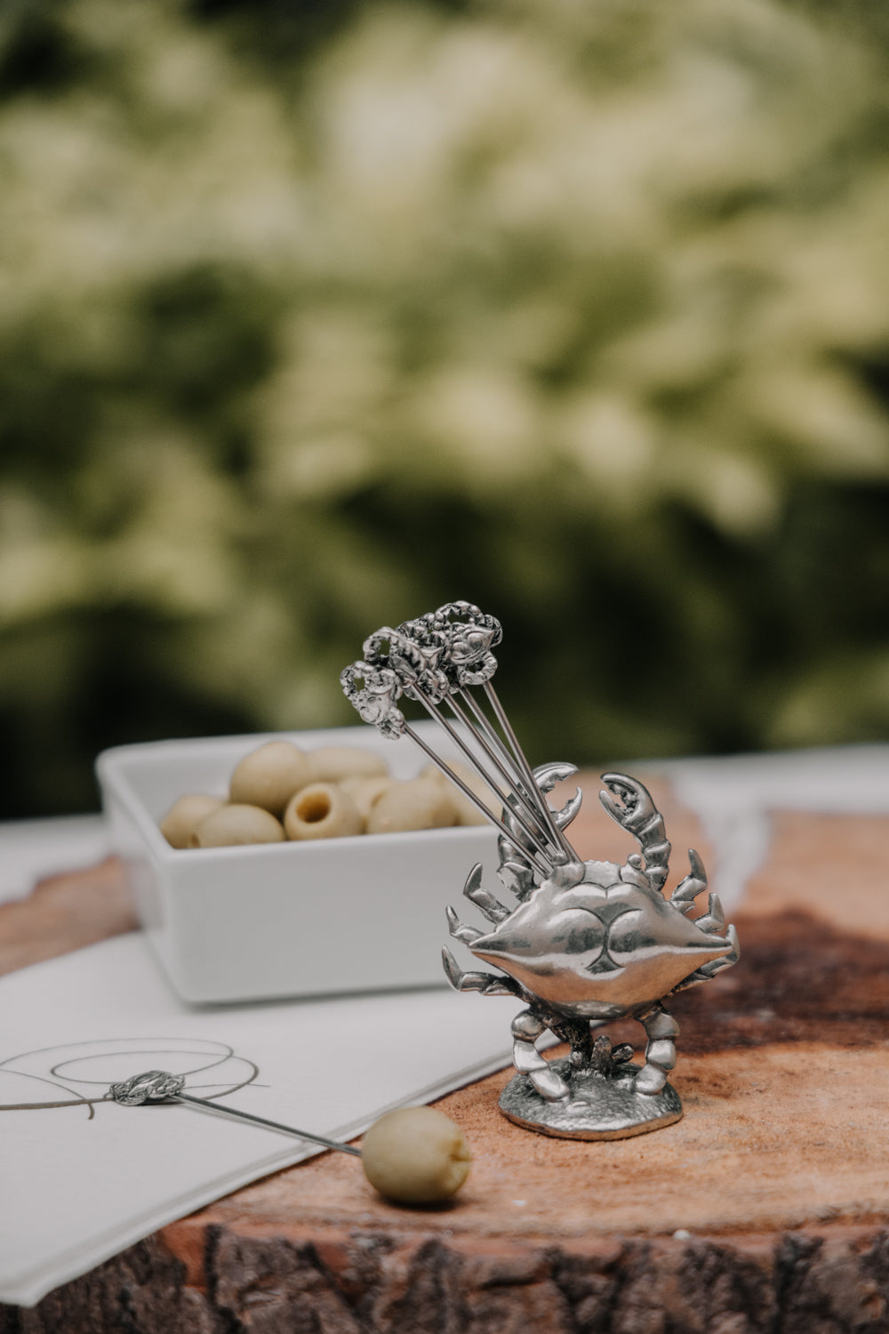 Cangrejo Portapalillos con 6 palillos