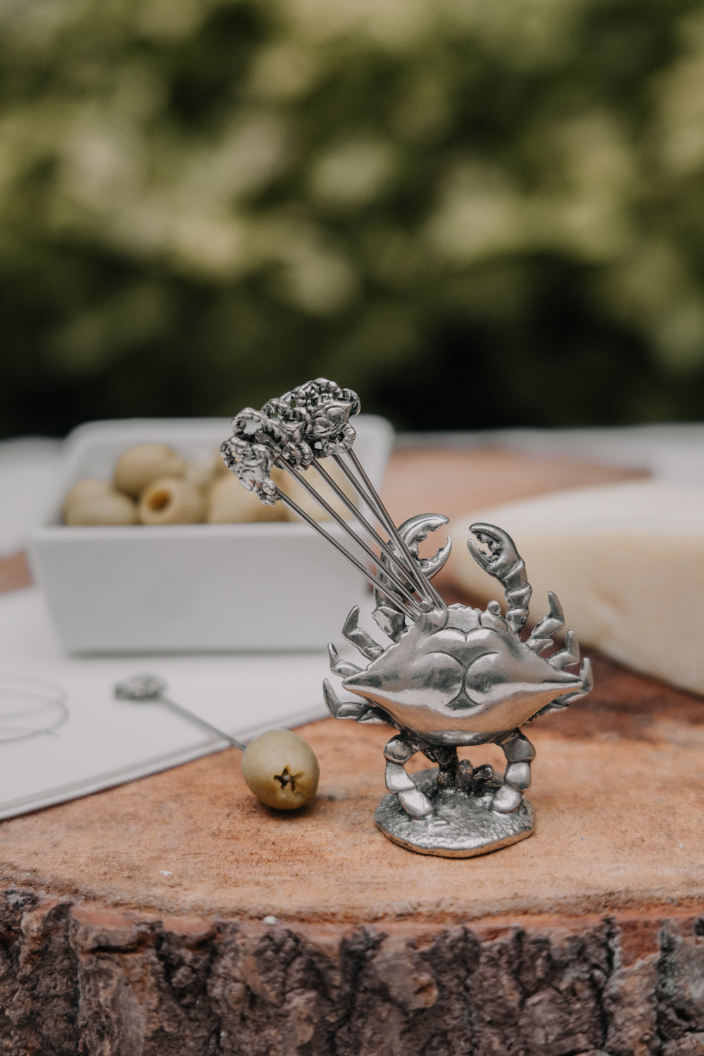 Cangrejo Portapalillos con 6 palillos